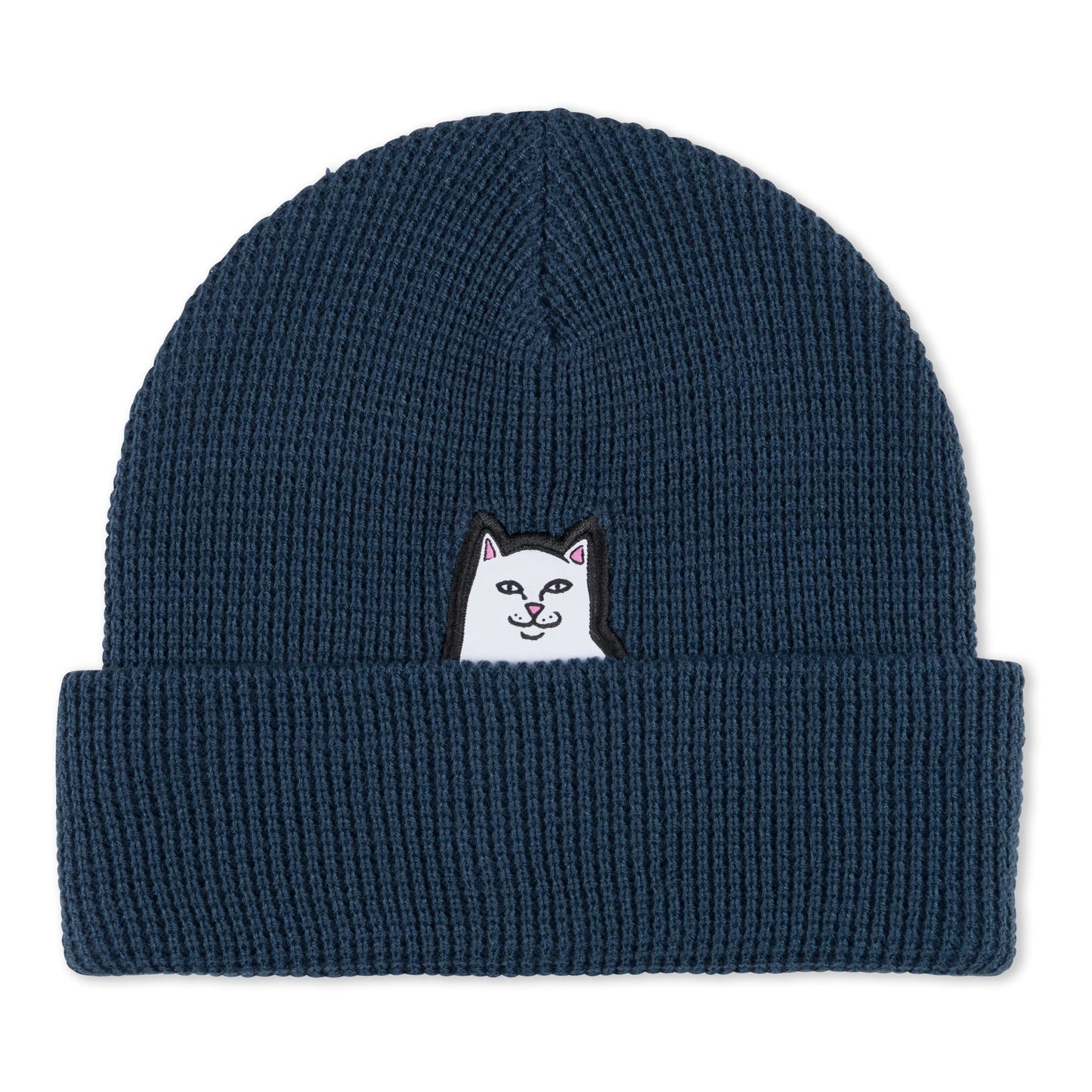 Lord Nermal Waffle Knit Beanie (Navy)