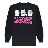 Shroom Diet Long Sleeve (Black) - Camiseta