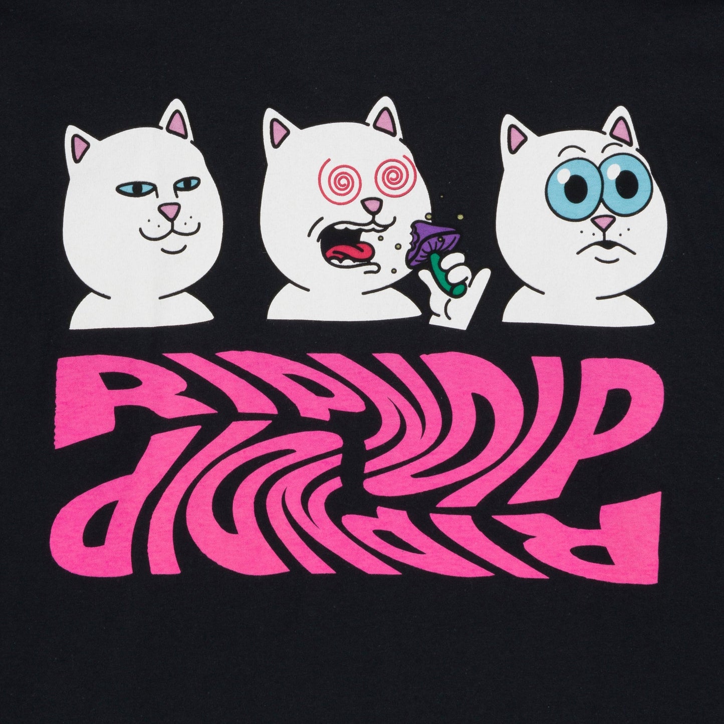 Shroom Diet Long Sleeve (Black) - Camiseta