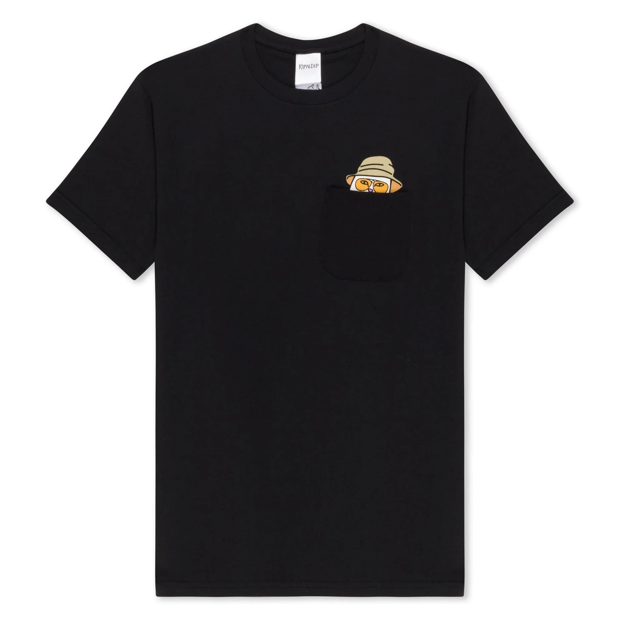 Lord Nermal S Thompson Pocket Tee (Black) - Camiseta - Four Street