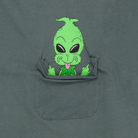 Bah Humbug Pocket Tee (Charcoal) - Camiseta