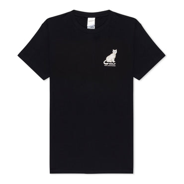 Man I Love Felines Tee (Black) - Preto - Camiseta
