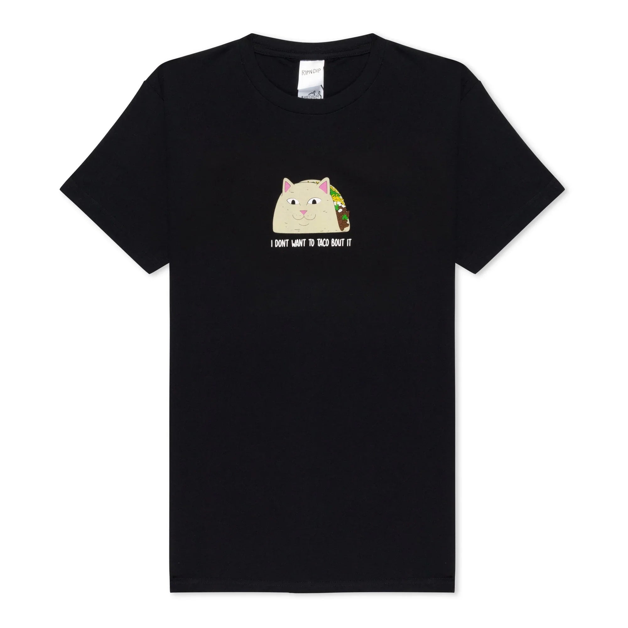Taco Bout It Tee (Black) - Camiseta - Four Street