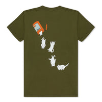 Nermal Pills Tee (Military Green) - Camiseta