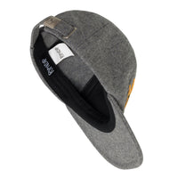 RIPNLIT 6 Panel Wool Strapback (Charcoal)