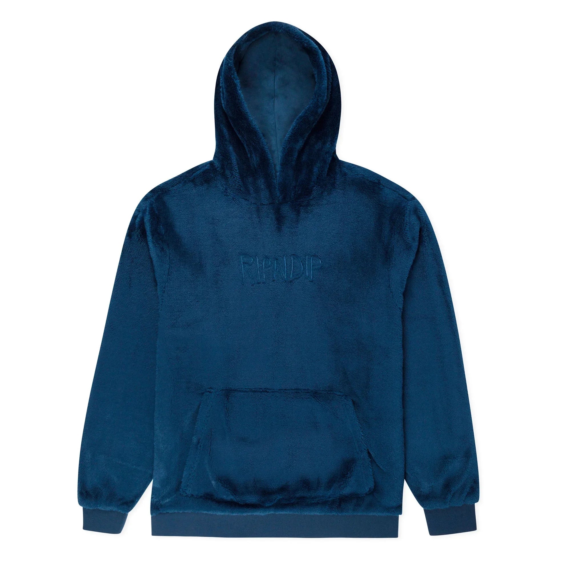 Ripndip OG Sherpa Hoodie (Navy) - Four Street