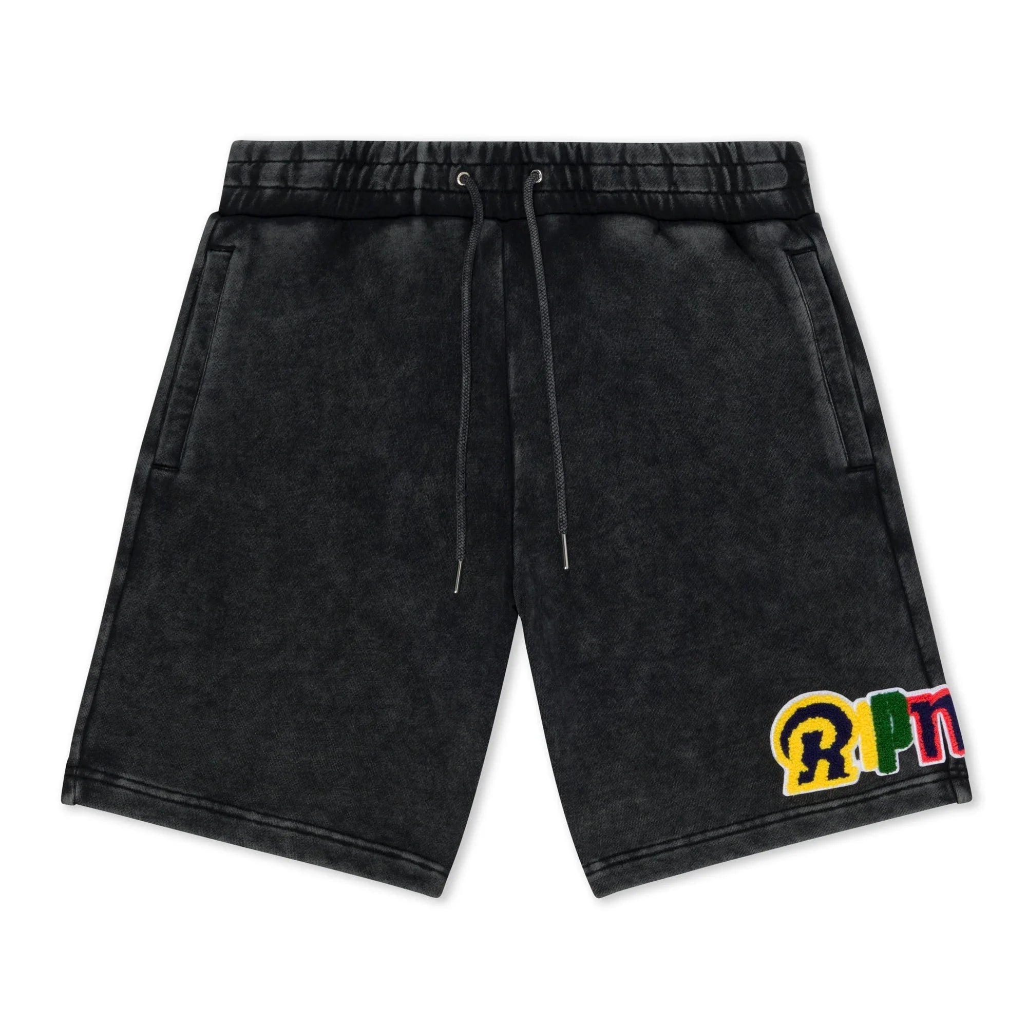 Fan Fave Sweatshorts (Black Wash) - Four Street