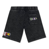 Fan Fave Sweatshorts (Black Wash)