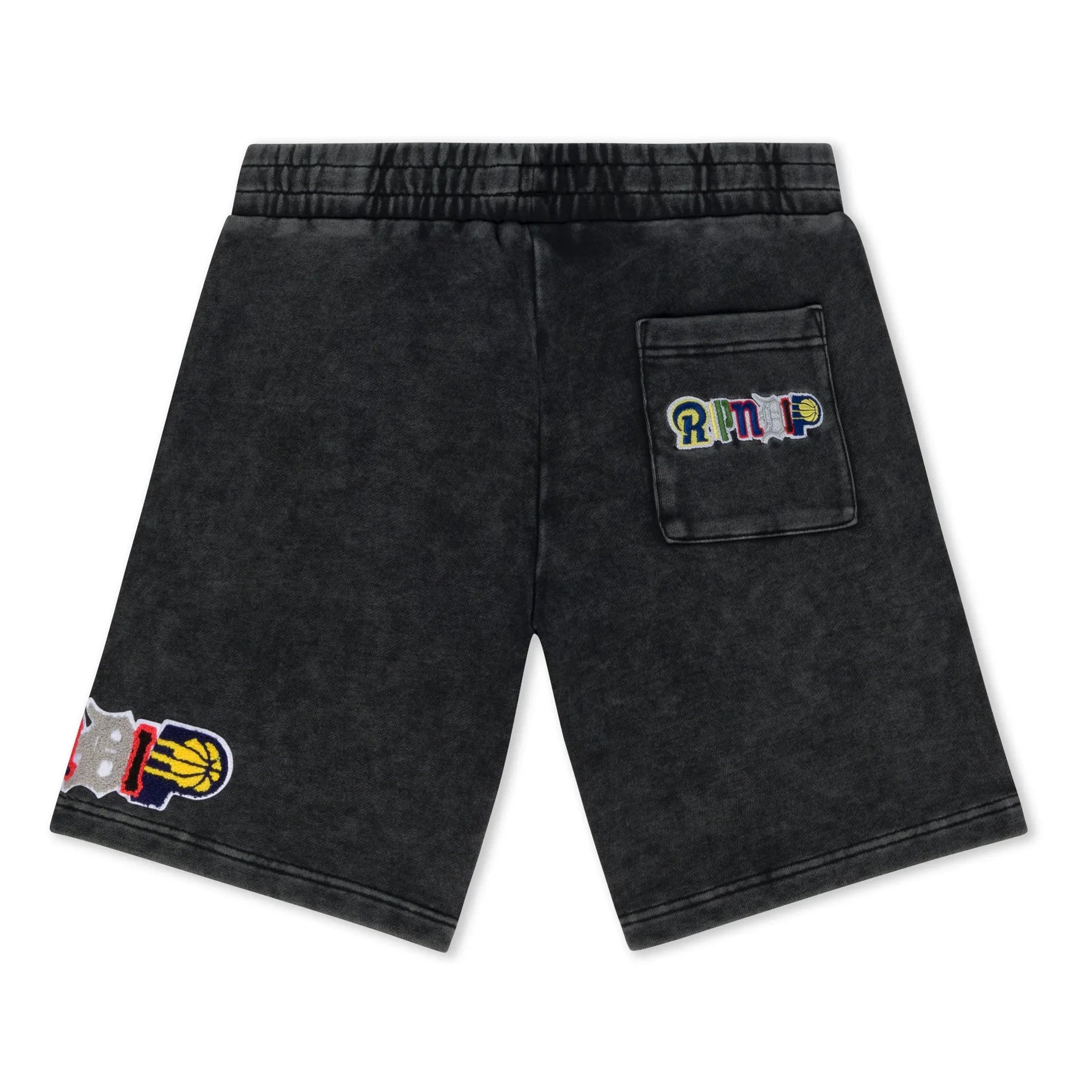Fan Fave Sweatshorts (Black Wash) - Four Street