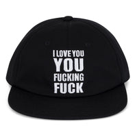 ILY Fuckin Fuck Strapback (Black)