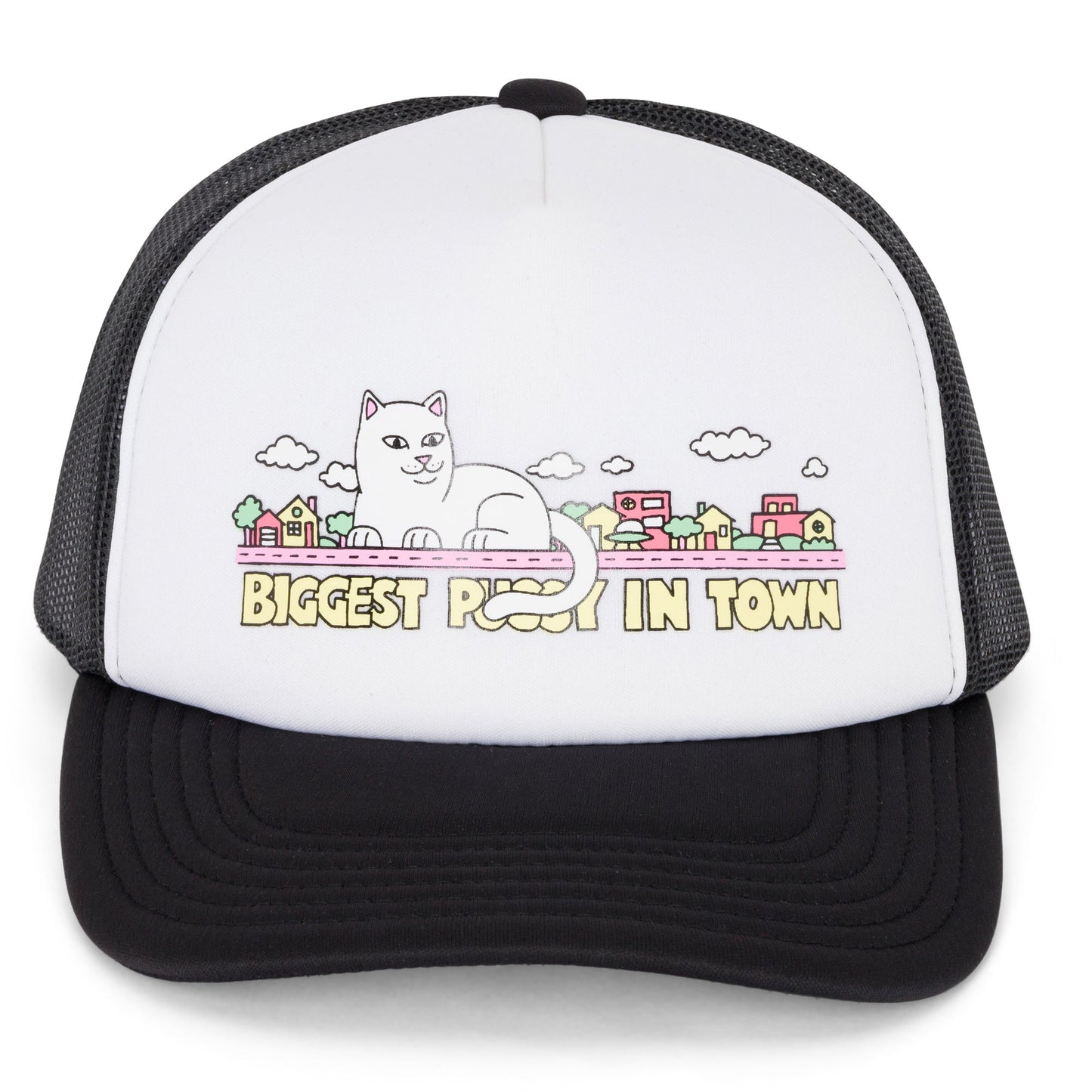 My Neighborhood Trucker Hat (Black) - Boné
