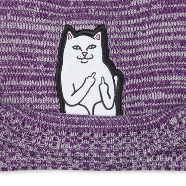 Lord Nermal Marled Beanie (Dark Purple)