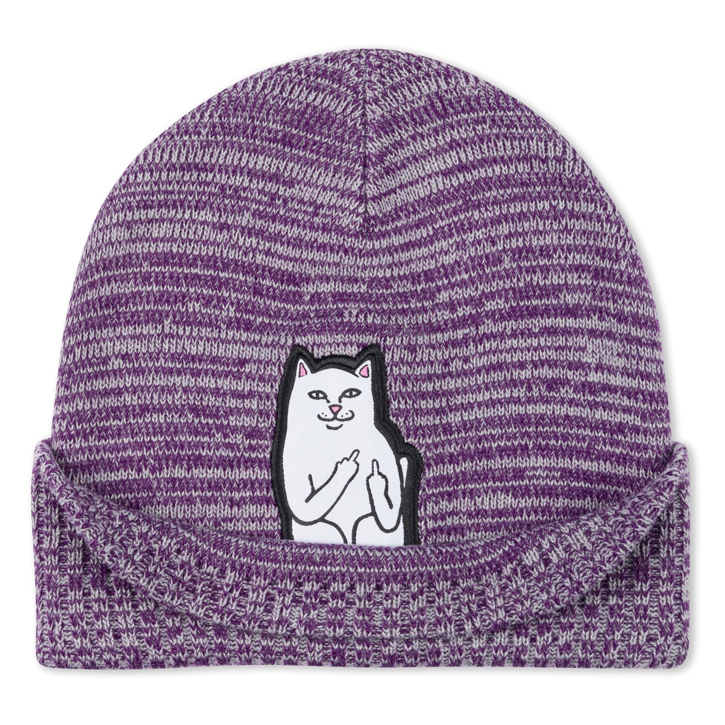 Lord Nermal Marled Beanie (Dark Purple)