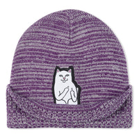 Lord Nermal Marled Beanie (Dark Purple)