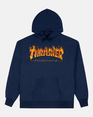INFERNO - HOODIE - NAVY BLUE