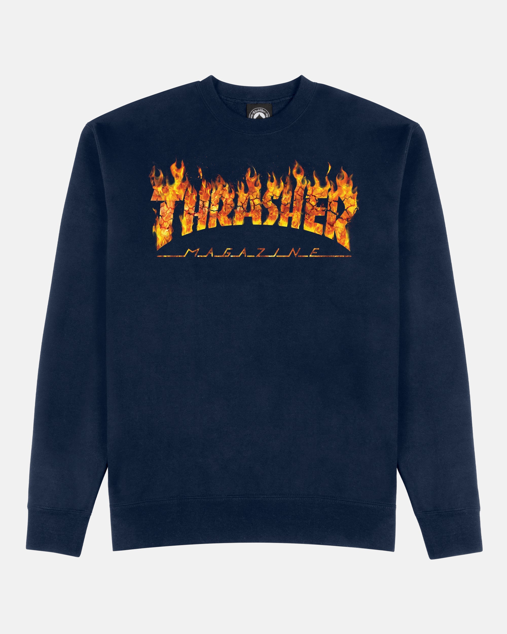 INFERNO-CREWNECK-NAVY BLUE