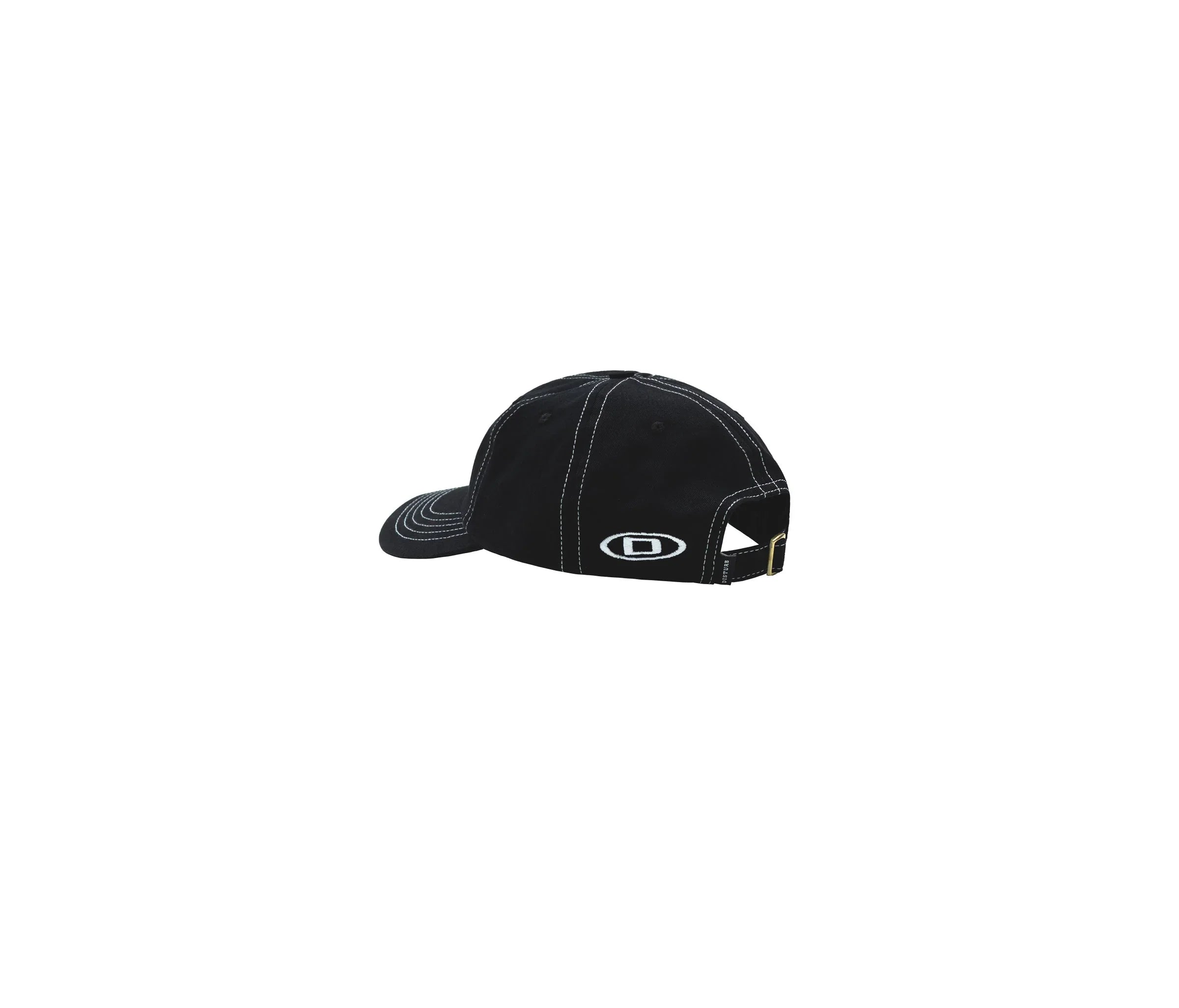 Dad Hat 6-Panel In Black - Four Street