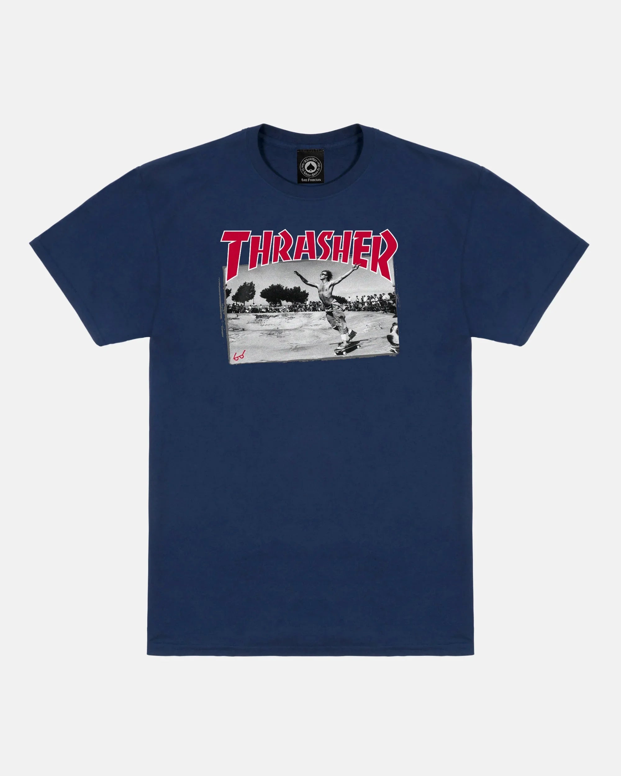 JAKE DISH-T-SHIRT-NAVY BLUE - Four Street