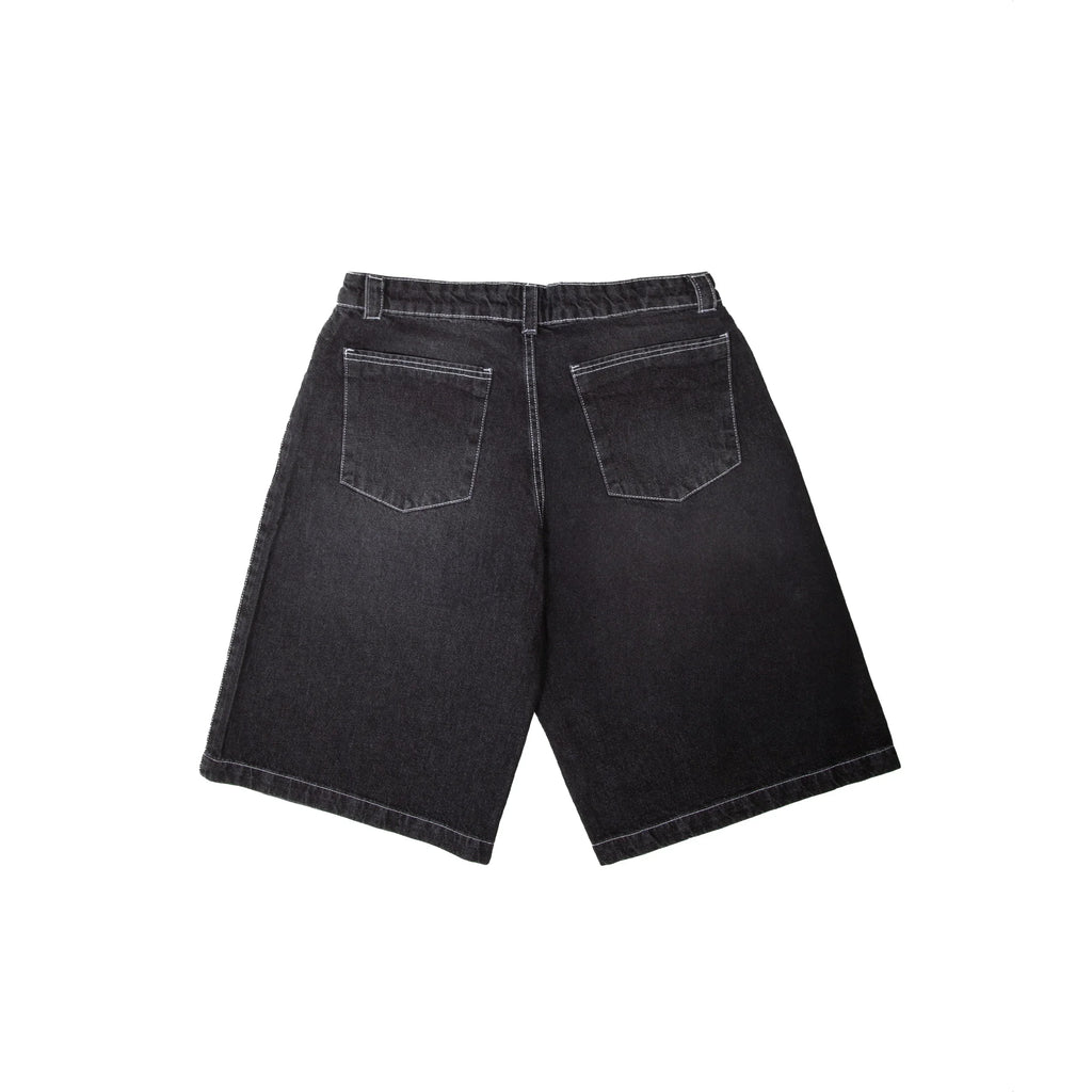 Jeans Shorts Hustle Black - Four Street