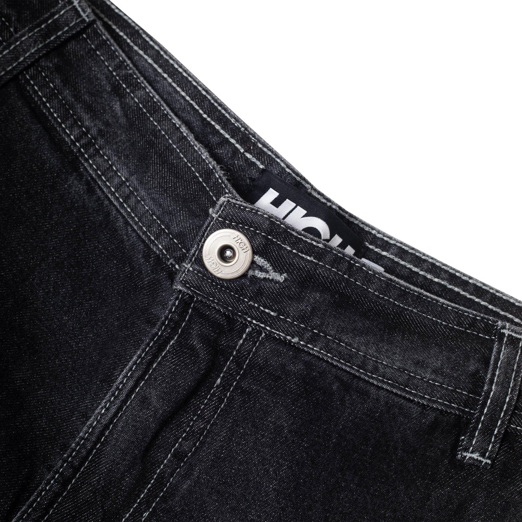 Jeans Shorts Hustle Black - Four Street