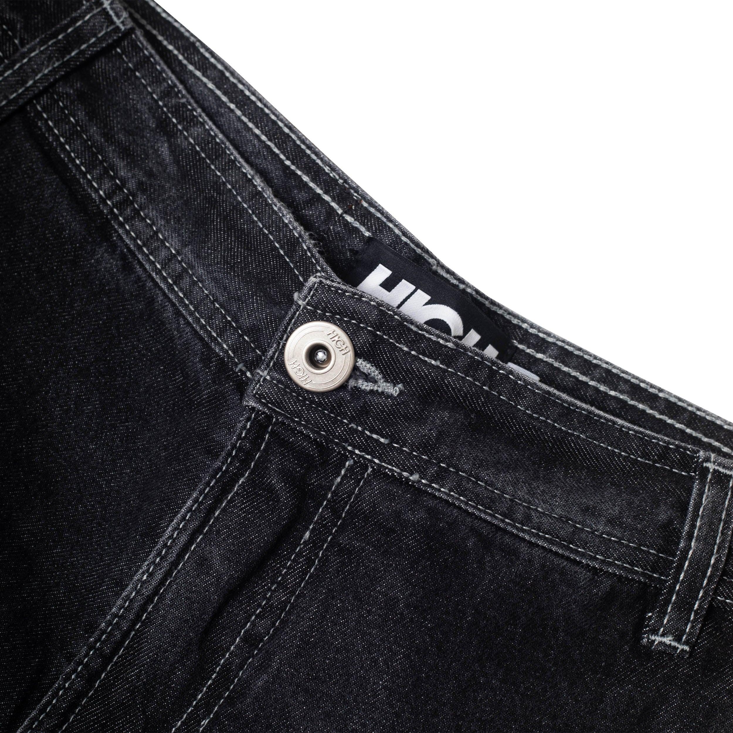 Jeans Shorts Hustle Black - Four Street