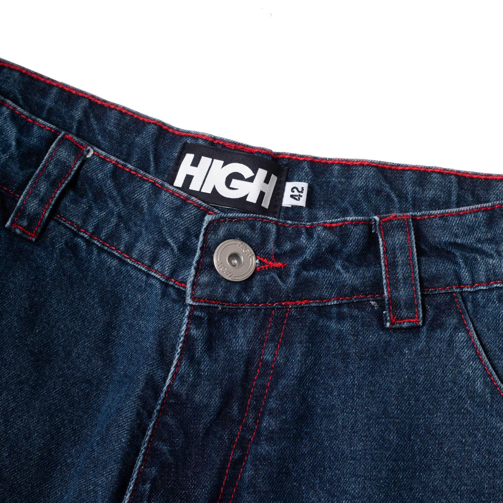 Jeans Shorts Hustle Blue - Four Street