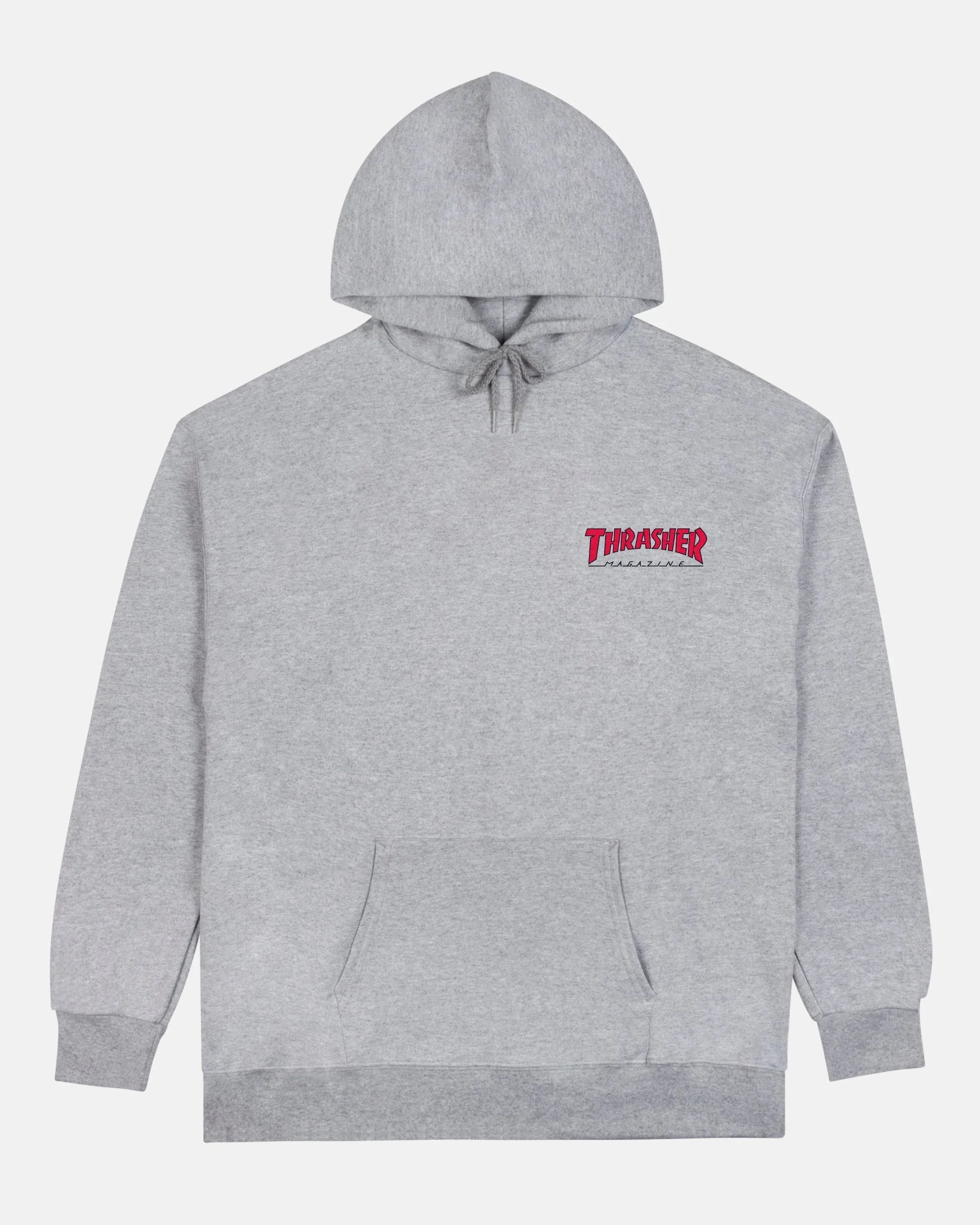 LITTLE OUTLINE - HOODIE - GREY - Four Street