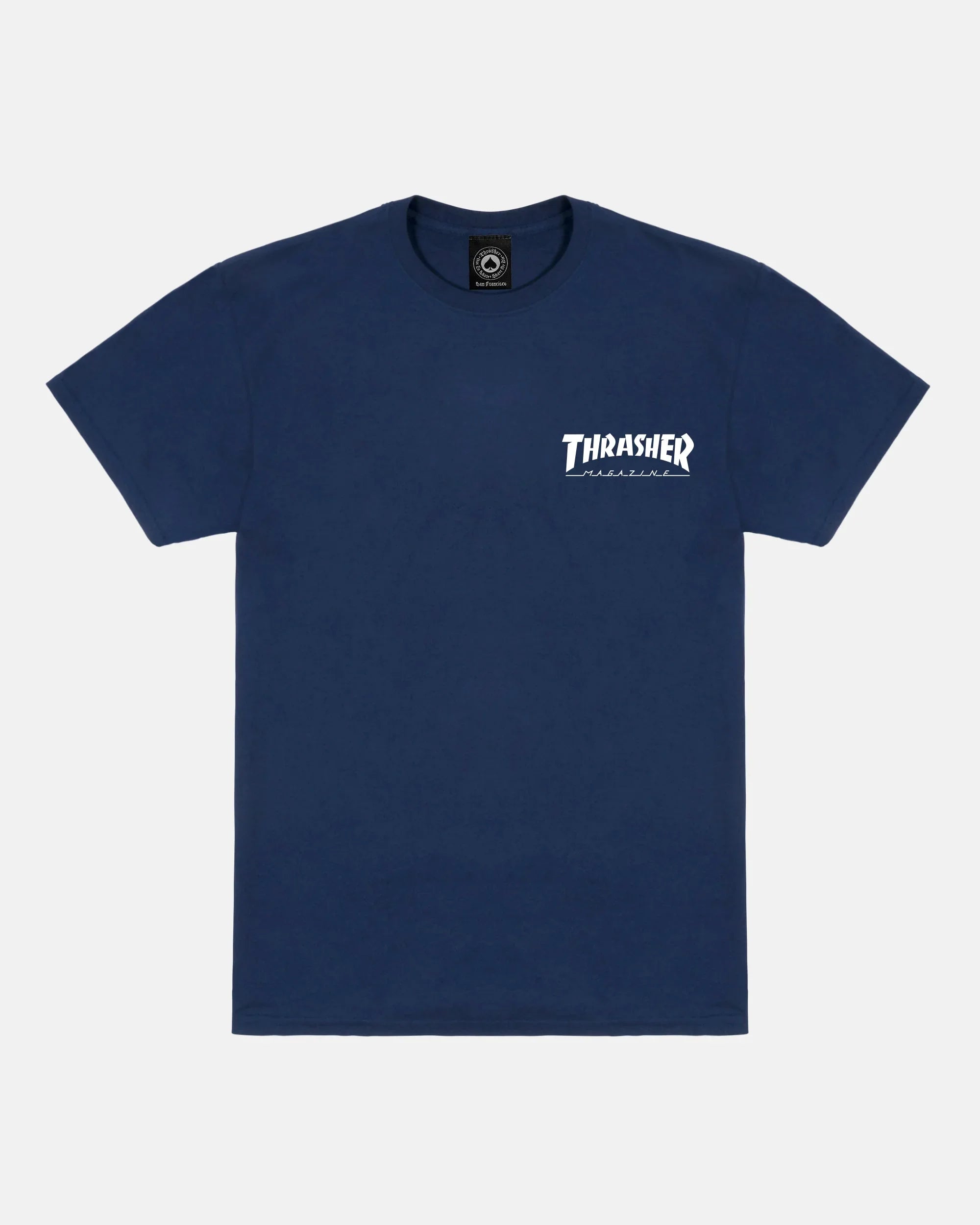 LITTLE THRASHER - T-SHIRT - NAVY BLUE - Four Street