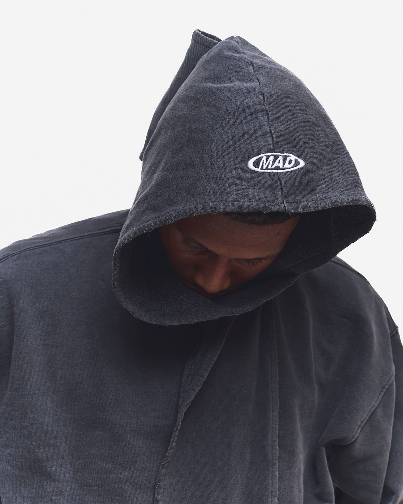 MOLETOM DURAG DE BRUXO CACHECOL DE TIME PRETO