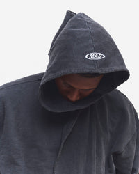 MOLETOM DURAG DE BRUXO CACHECOL DE TIME PRETO