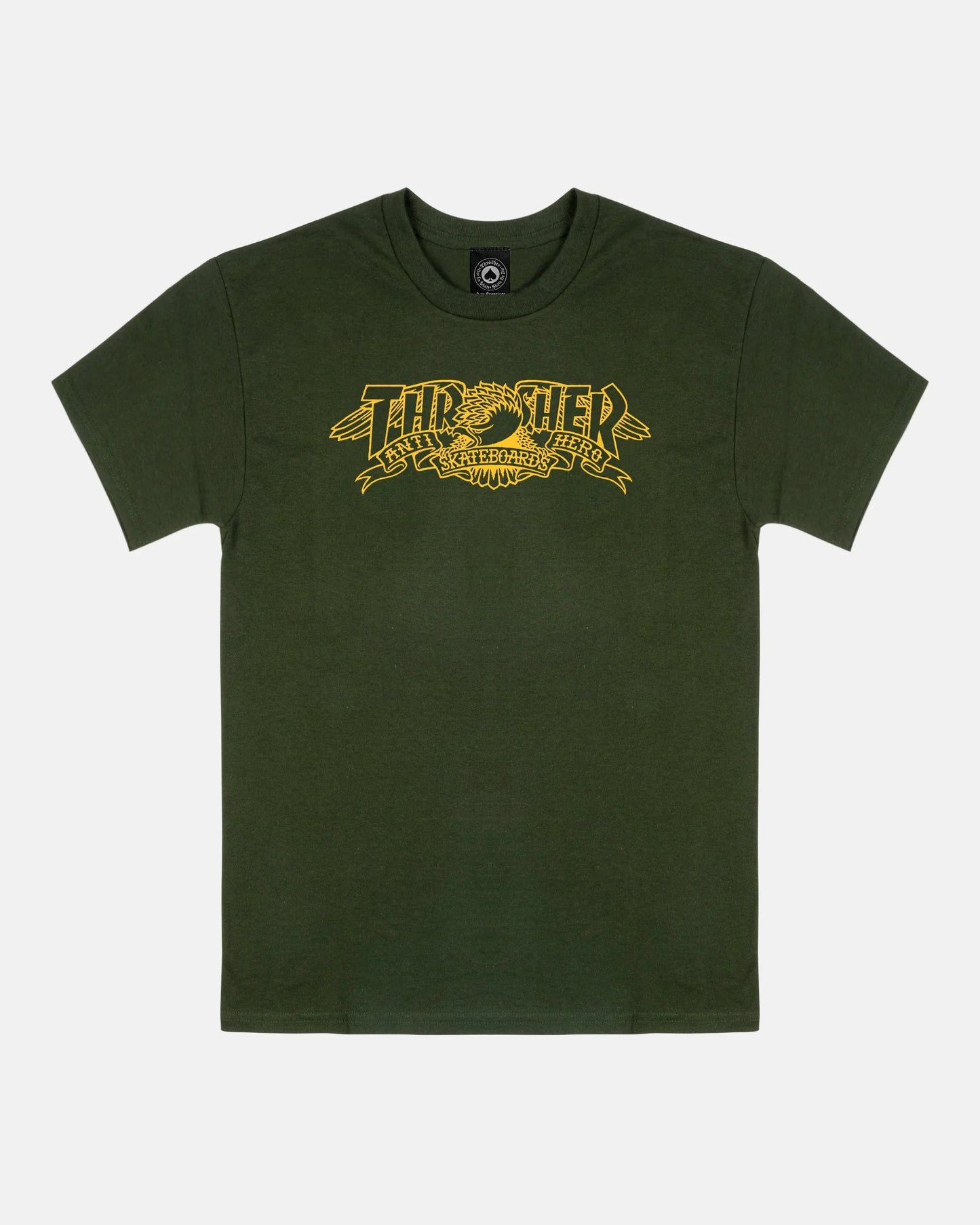 MAG BANNER - TSHIRT - FOREST GREEN