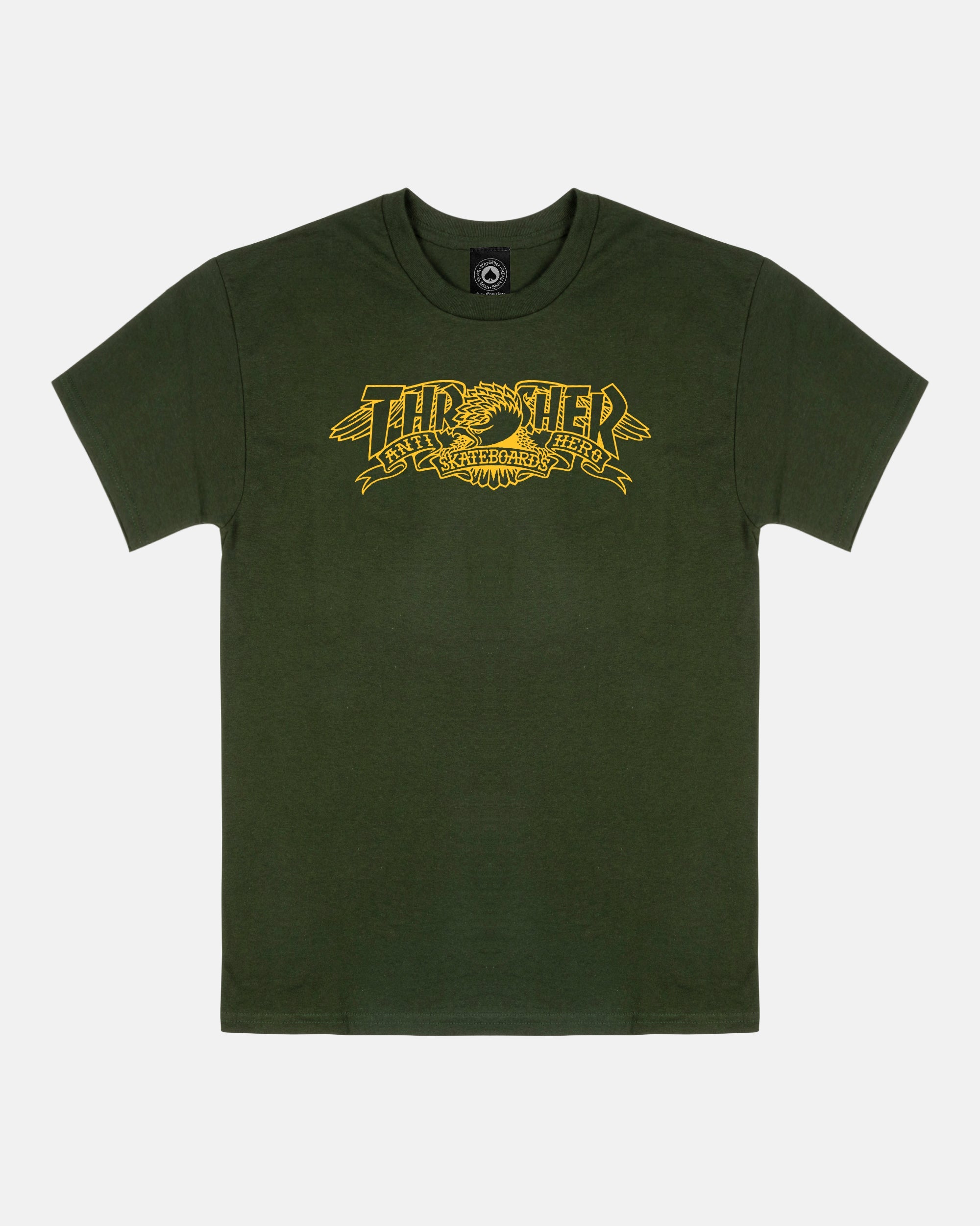 MAG BANNER - TSHIRT - FOREST GREEN