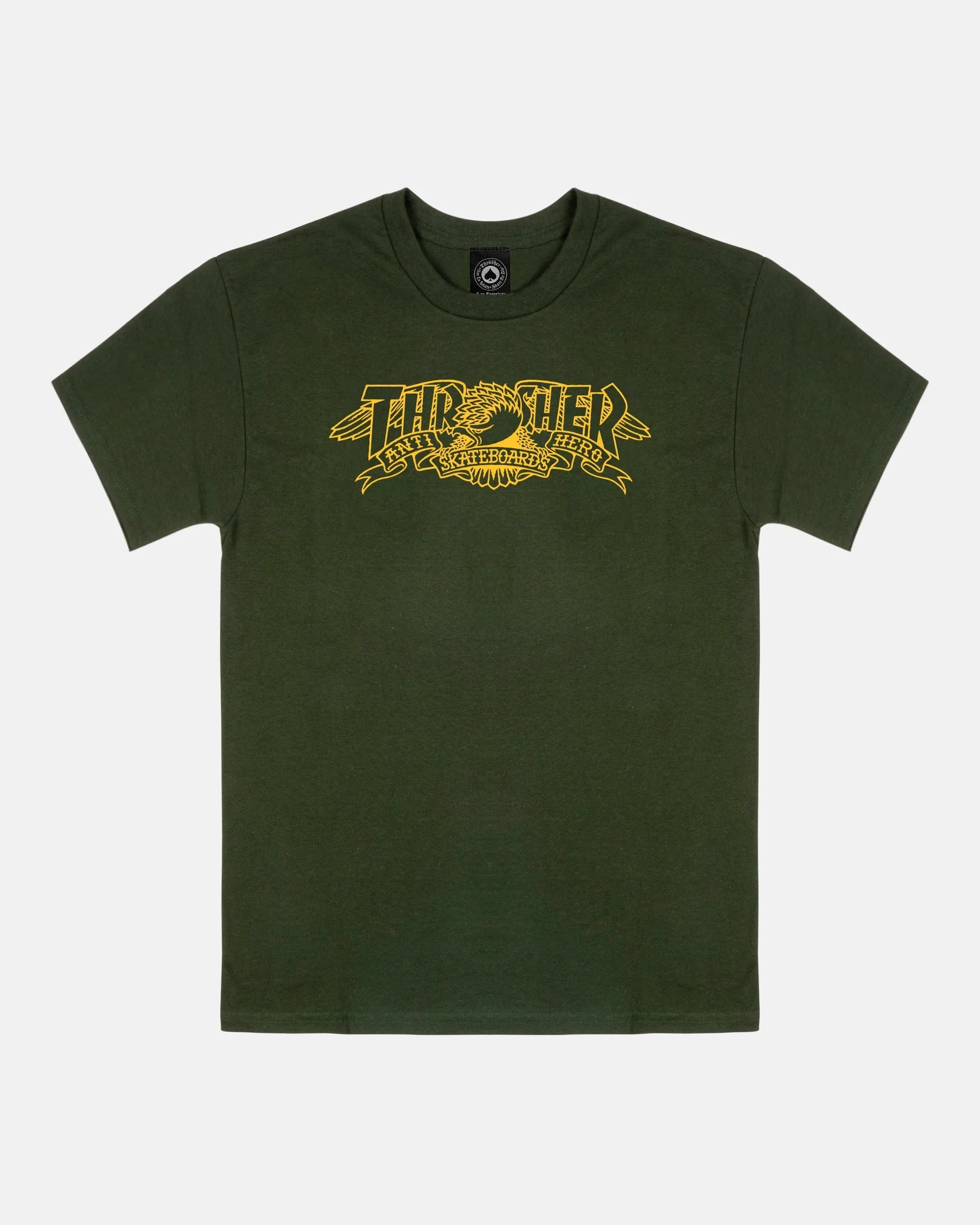 MAG BANNER - TSHIRT - FOREST GREEN - Four Street