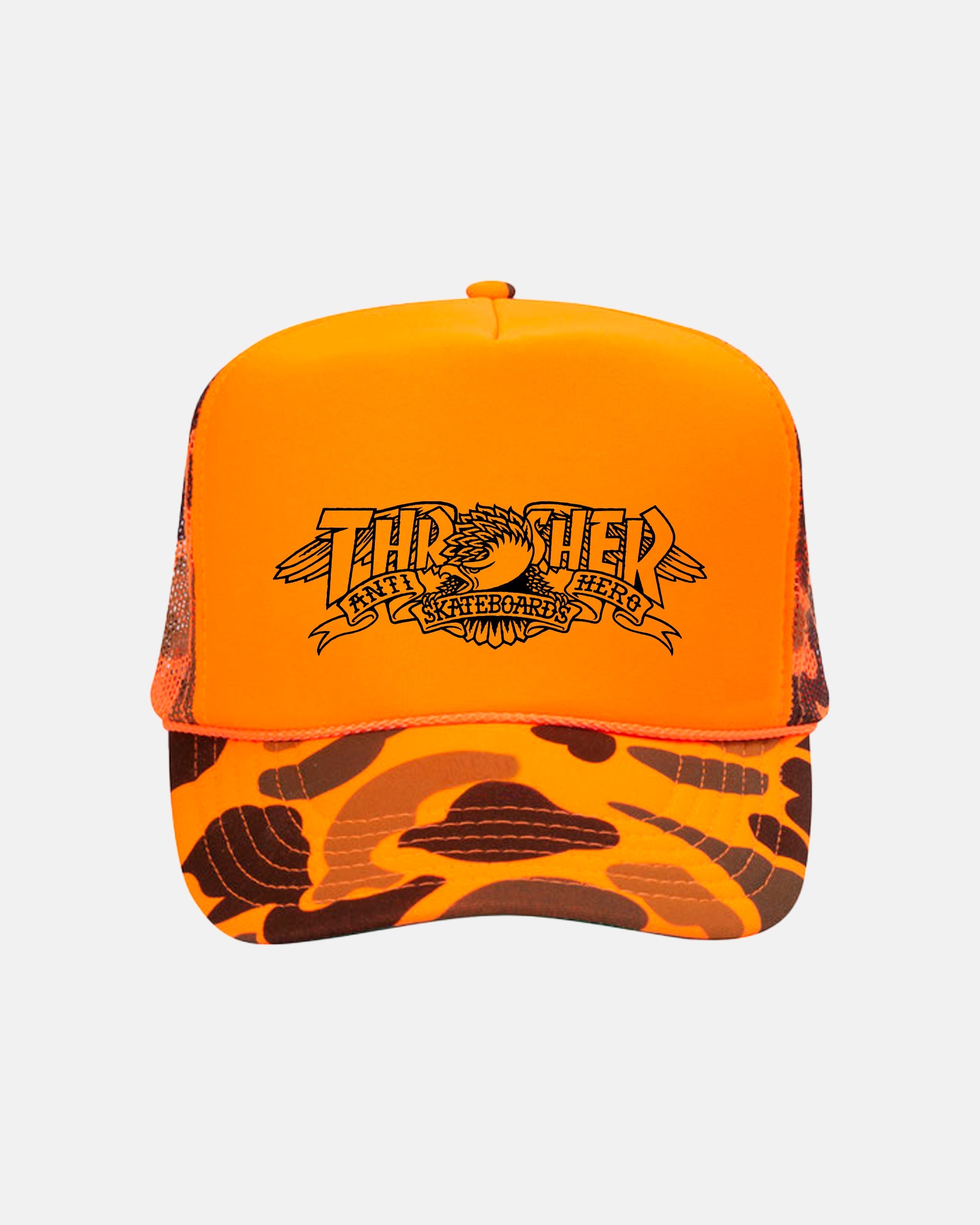 MAG BANNER - TRUCKER - ORANGE CAMO