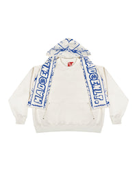 MOLETOM DURAG DE BRUXO CACHECOL DE TIME OFF WHITE