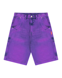BERMUDA JEANS DOUBLE HAND LILÁS