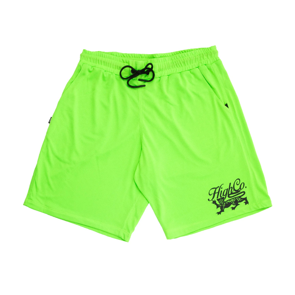 Mesh Shorts High X Survival Lemon - Four Street