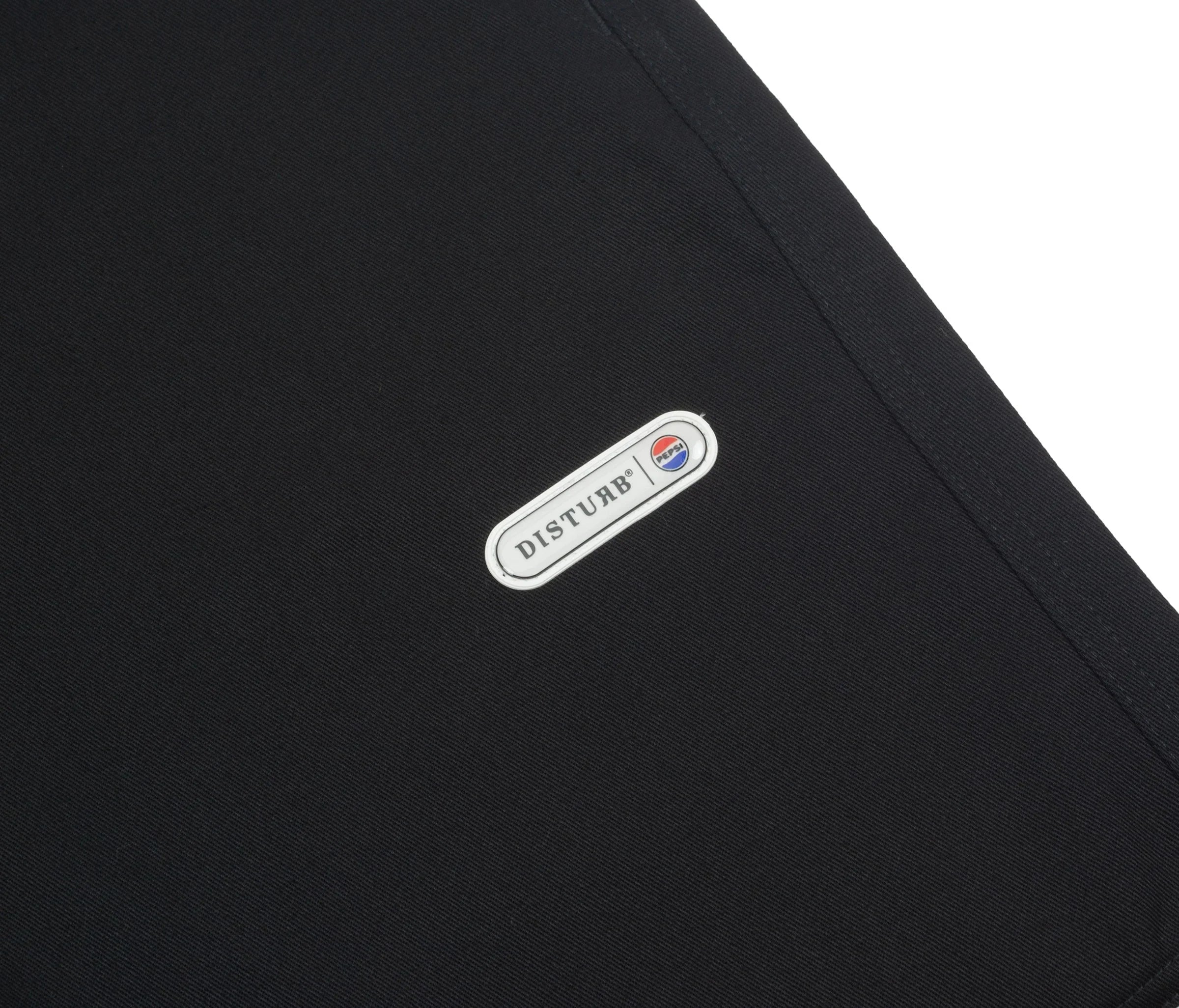 Minimal Twill Pants in Black - Four Street