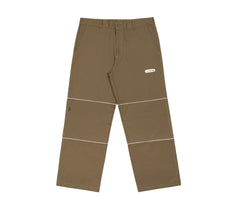 Minimal Twill Pants in Brown