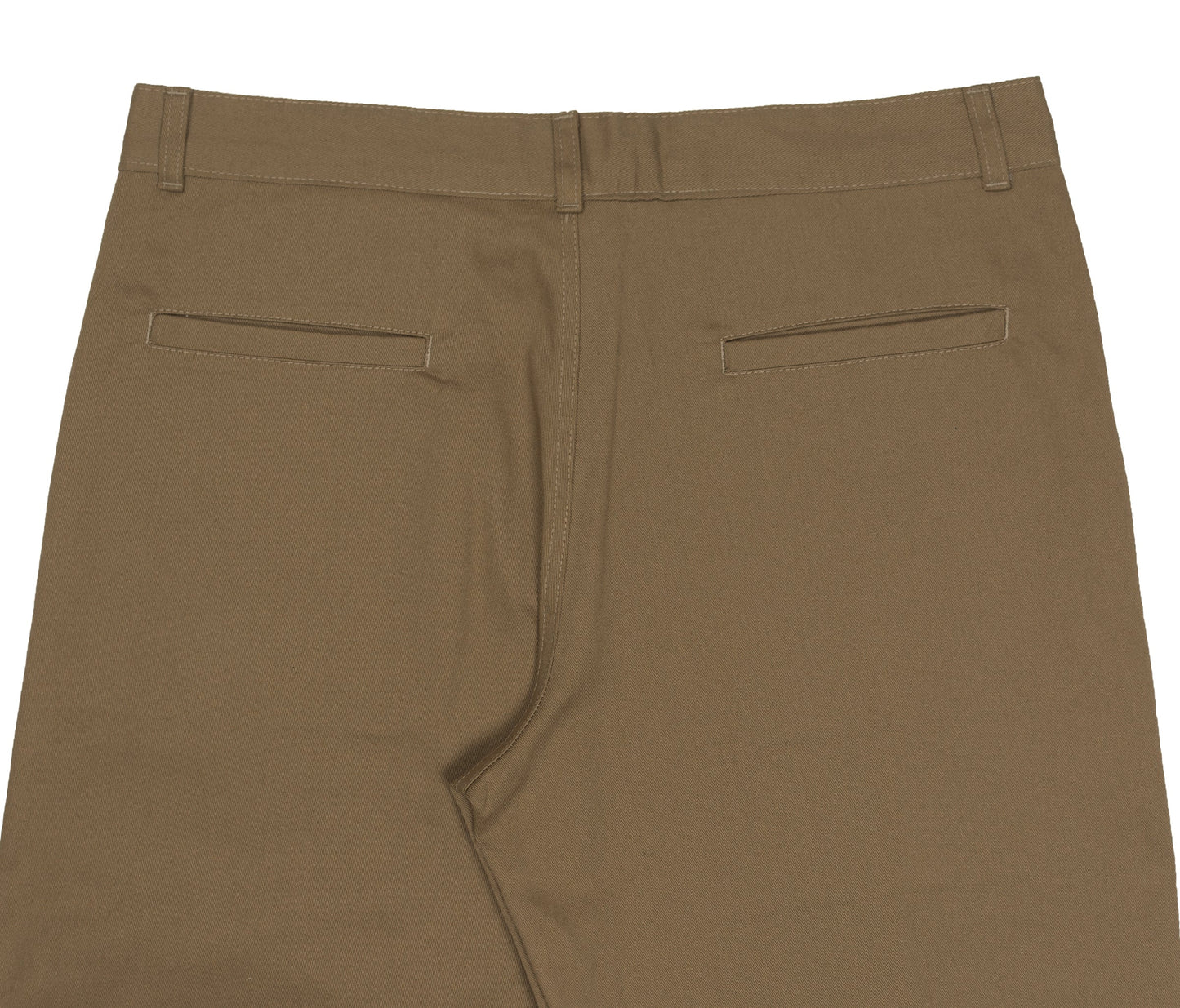 Minimal Twill Pants in Brown