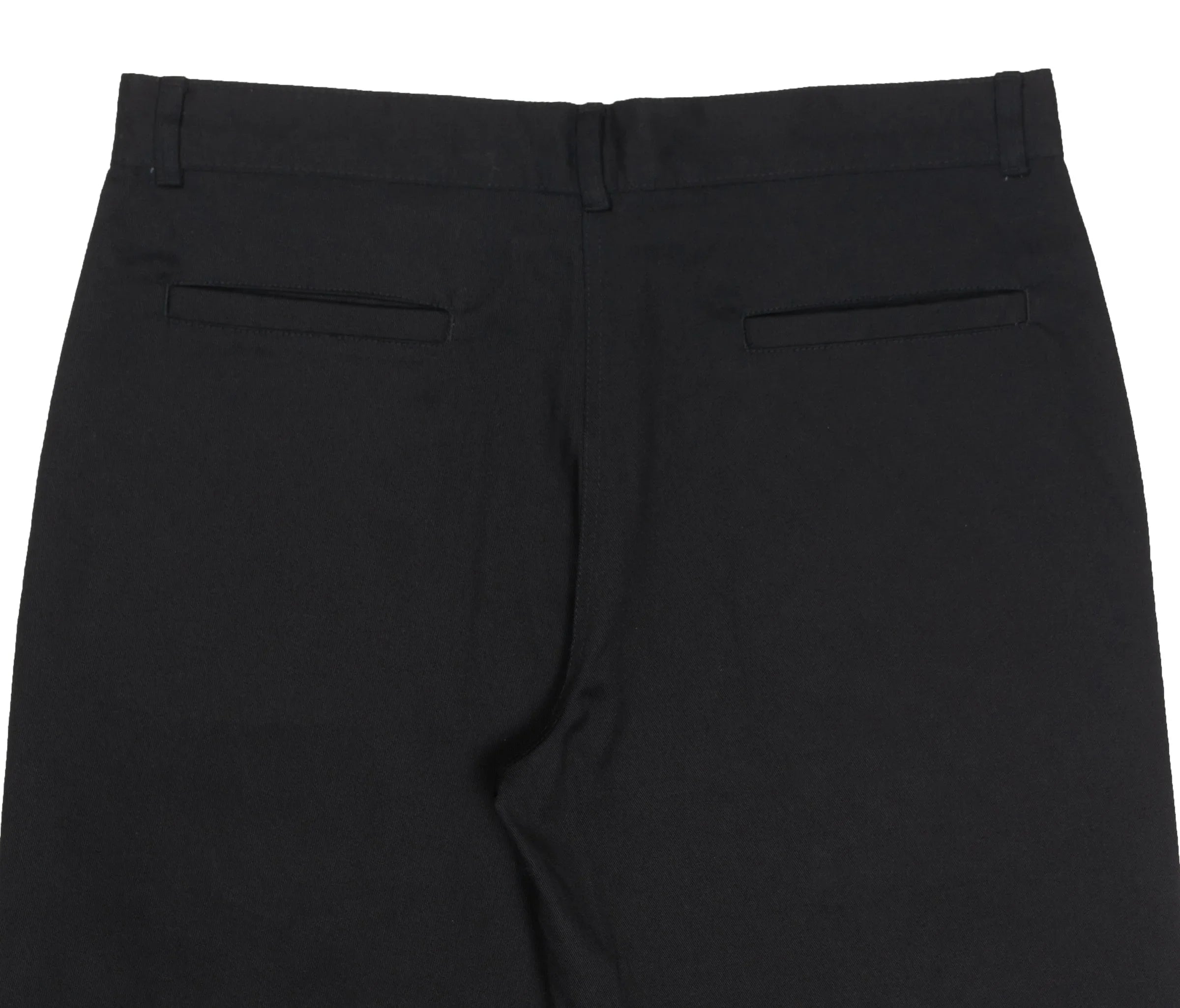 Minimal Twill Pants in Black - Four Street