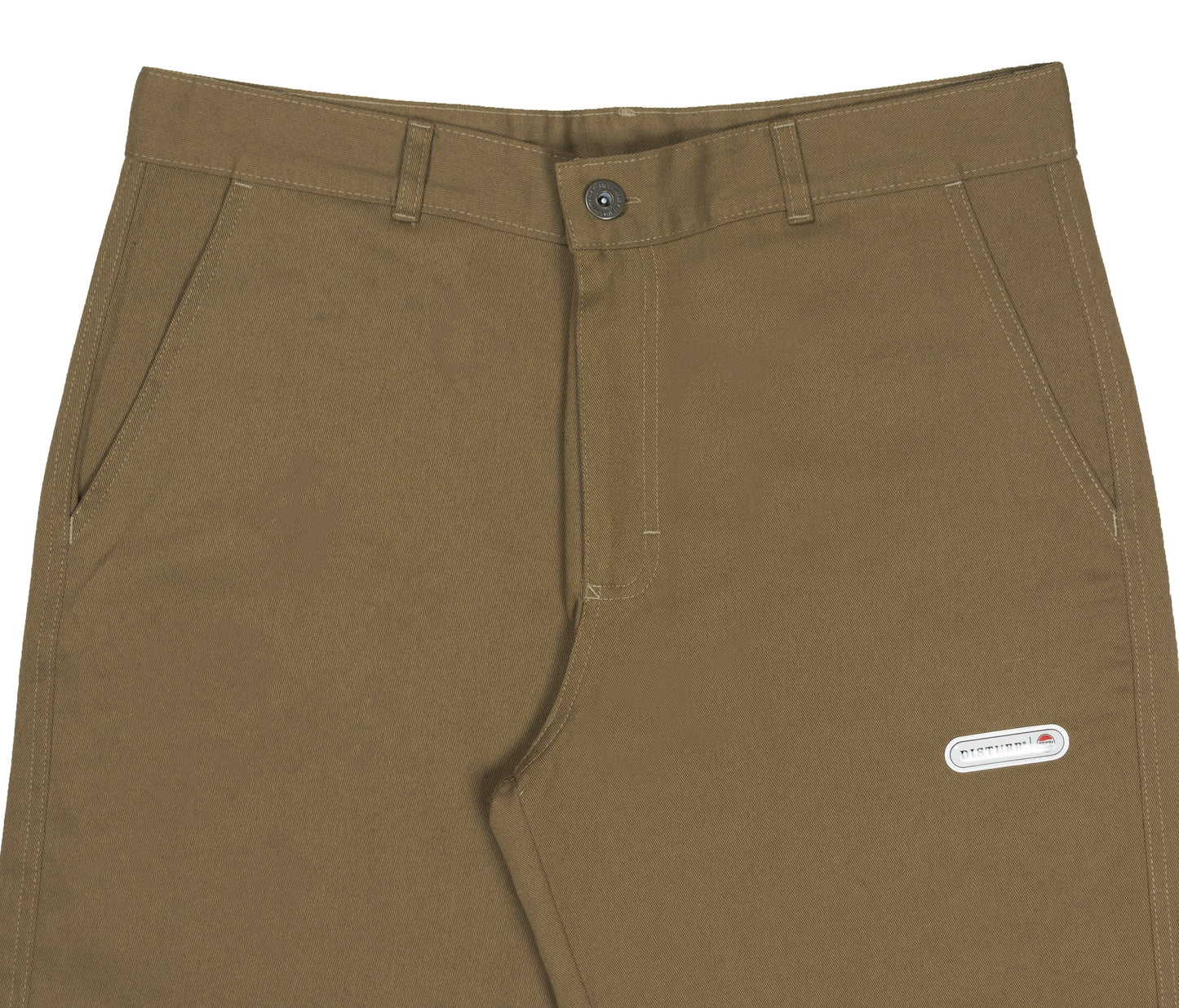 Minimal Twill Pants in Brown