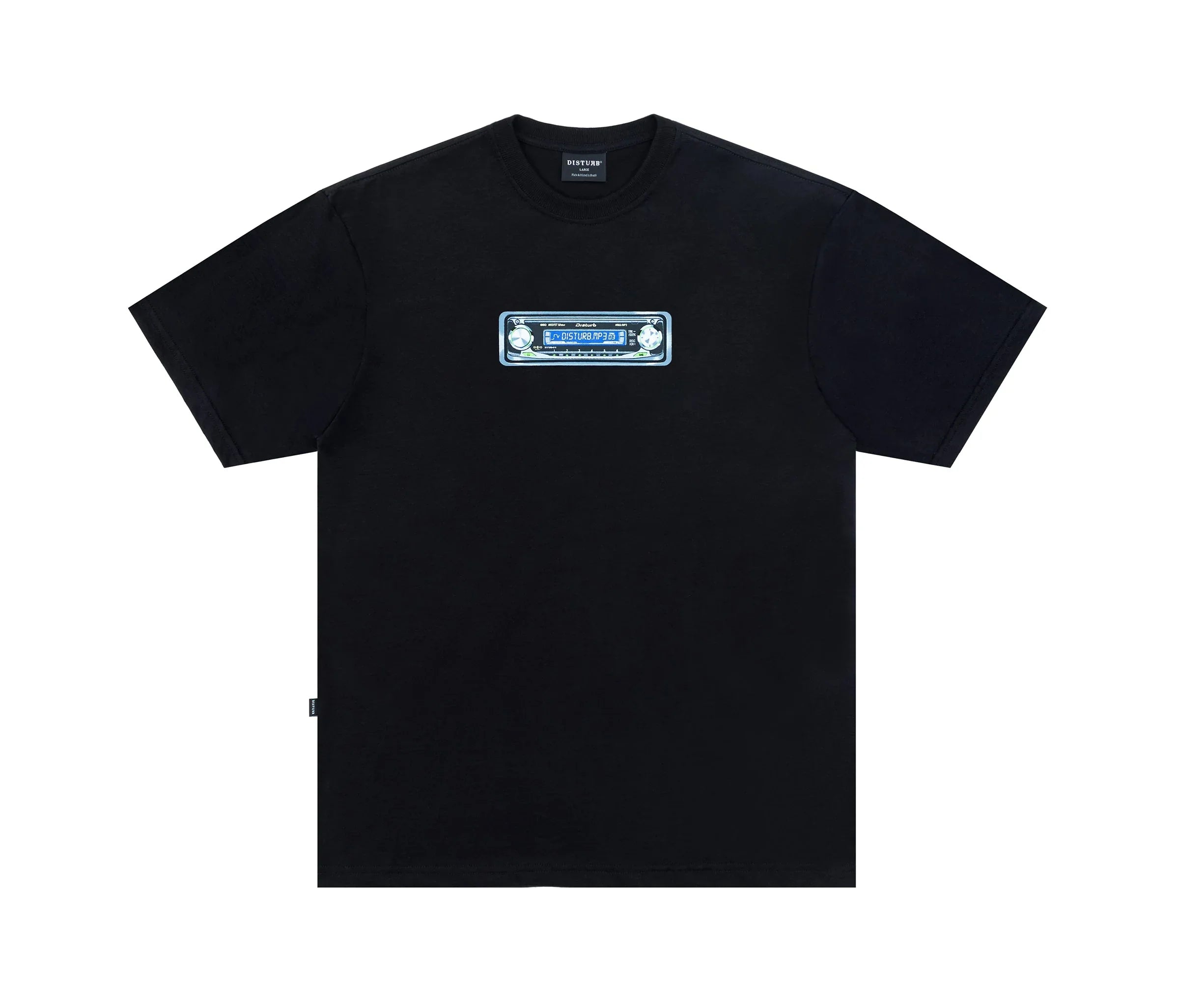 Music System T-Shirt In Black - Four Street