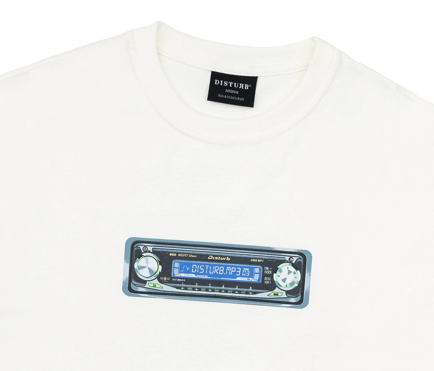 Music System T-Shirt In Off-White