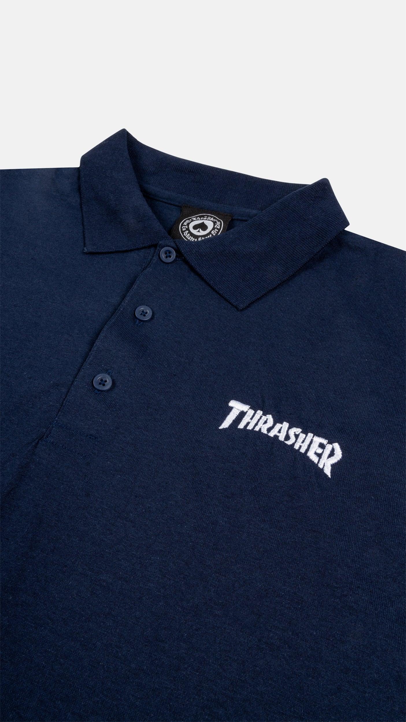 THRASHER - POLO - NAVY