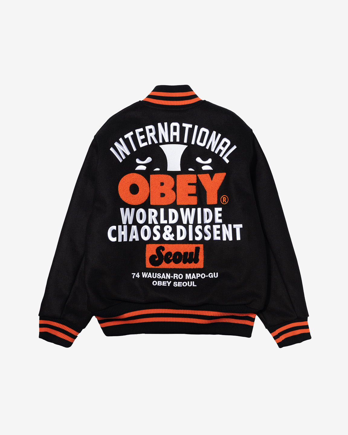 SEOUL INTERNATIONAL VARSITY JACKET
