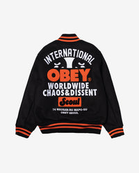 SEOUL INTERNATIONAL VARSITY JACKET