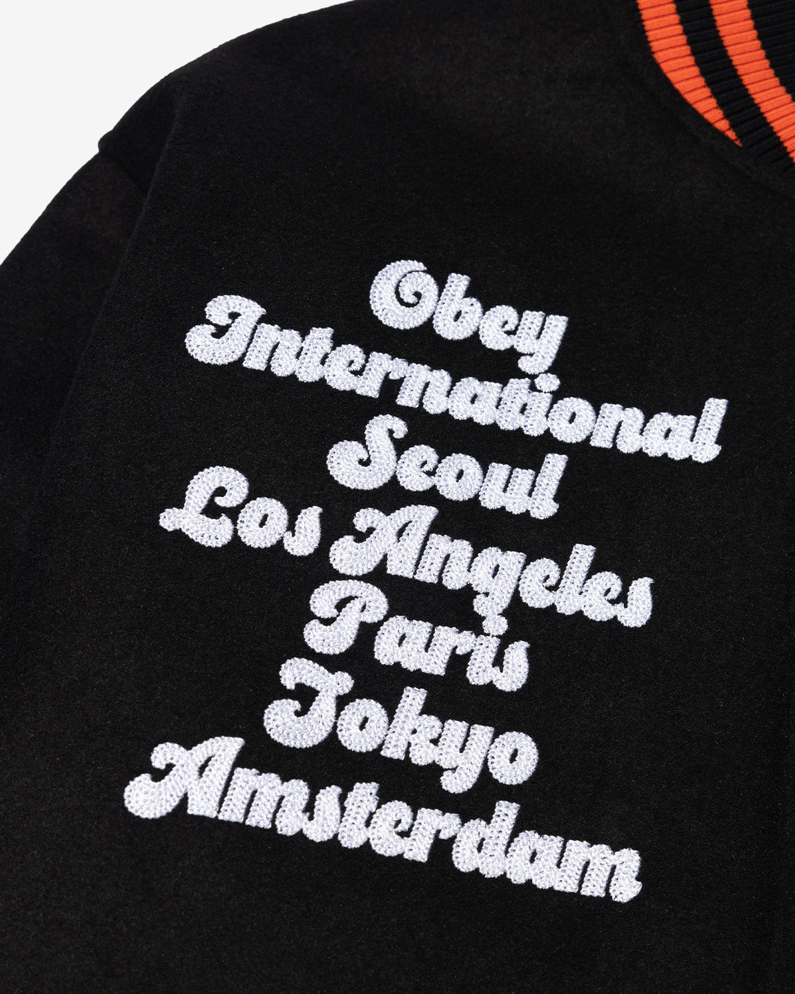 SEOUL INTERNATIONAL VARSITY JACKET