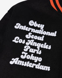 SEOUL INTERNATIONAL VARSITY JACKET
