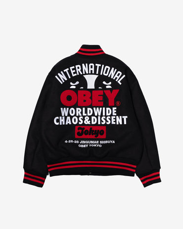 TOKYO INTERNATIONAL VARSITY JACKET